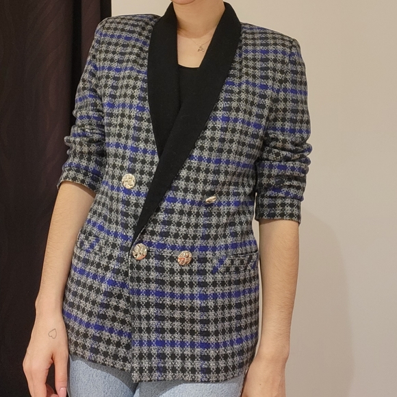 Gingham Blazer - Picture 4 of 6